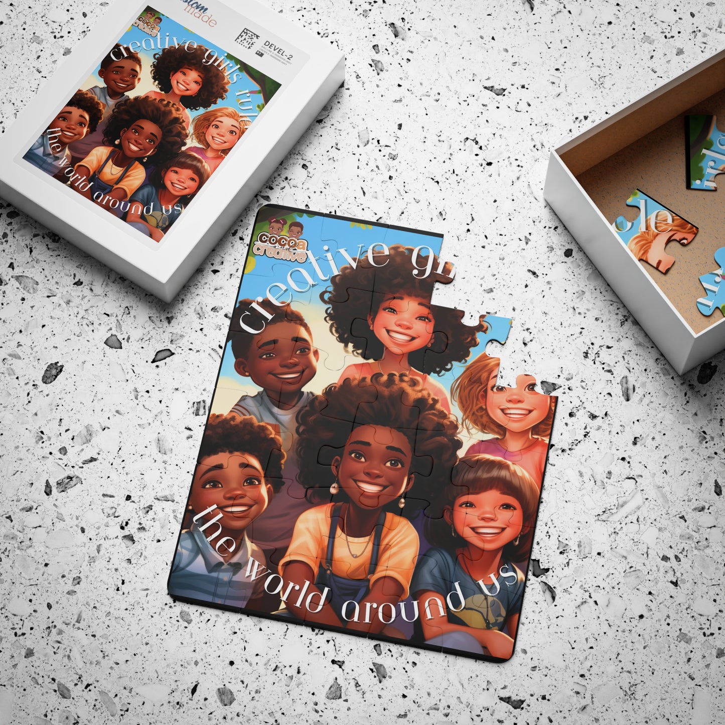 Creative Girls Rule The World Kids' 30 Piece Puzzle