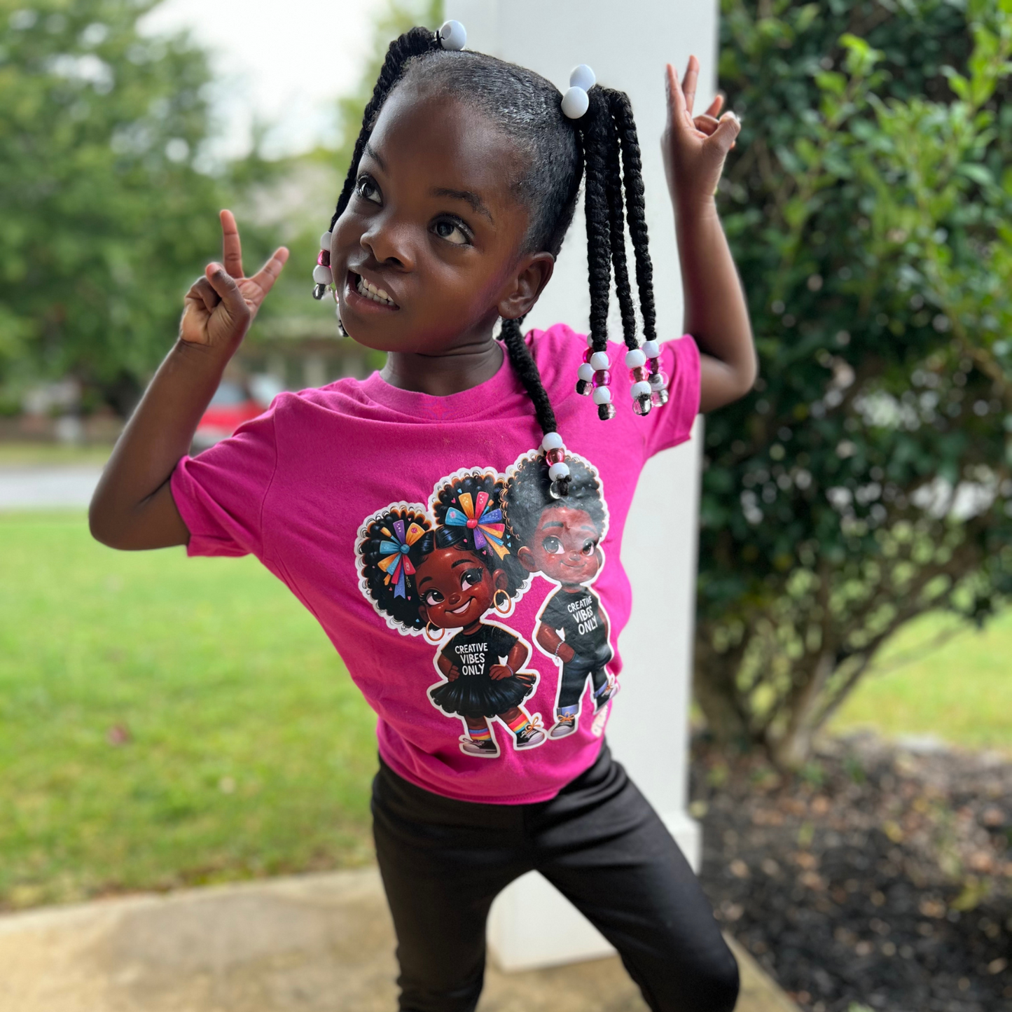 Creative Kids Character Youth Tee