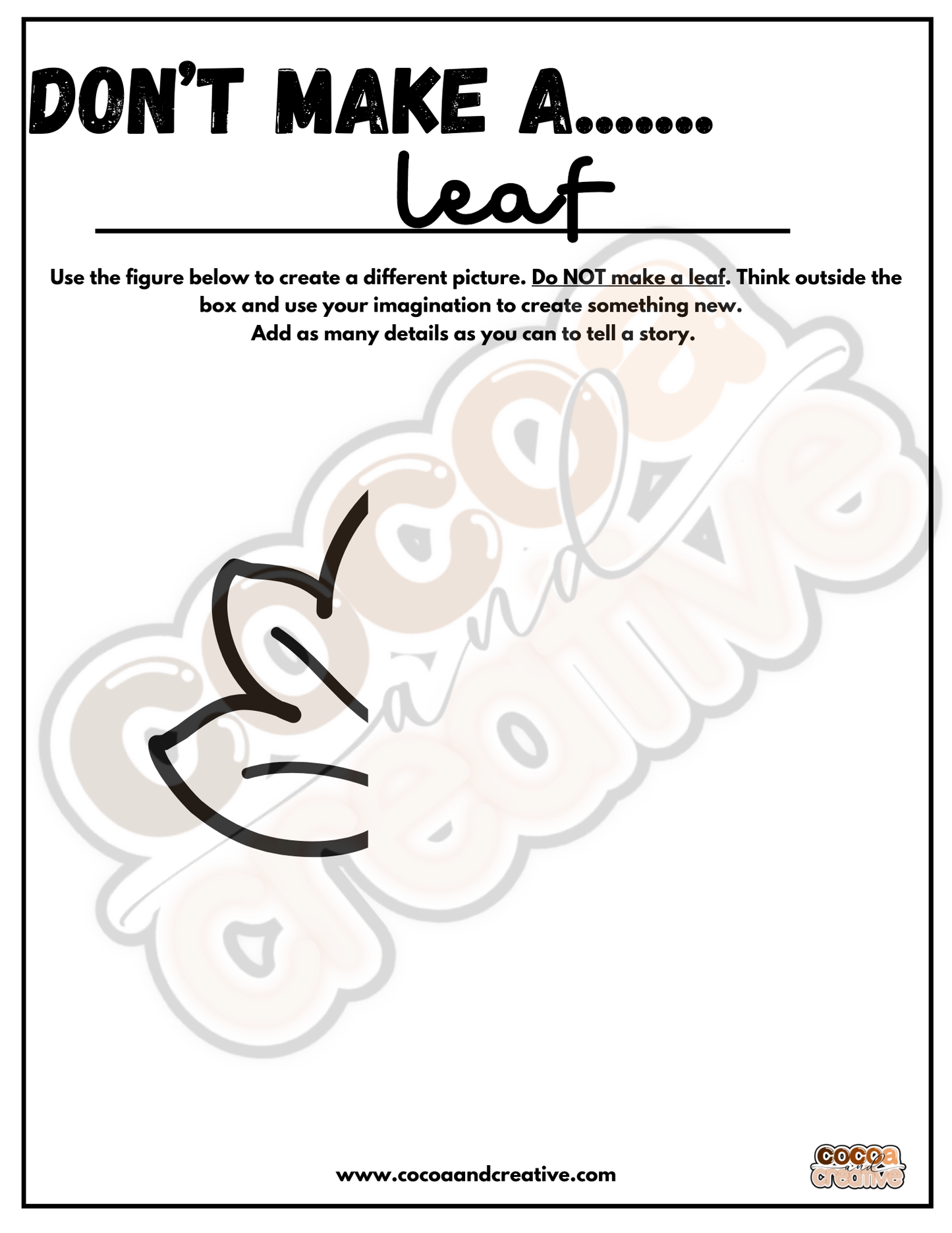 September Creativity Freebie - Ages:5-10 | 3 Pages